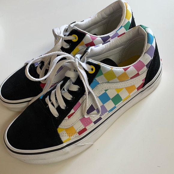 Vans unisex Old Skool checkered sneaker - Picture 1 of 6